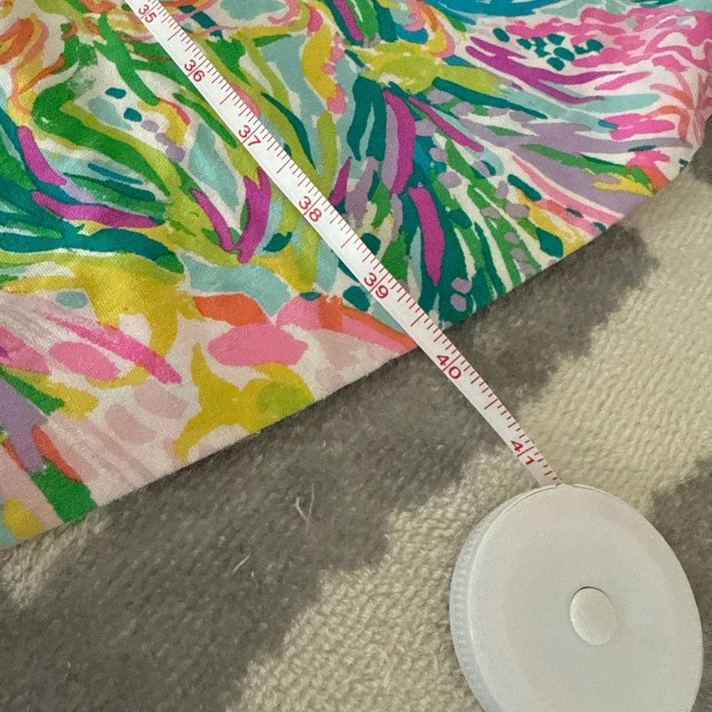 Lilly Pulitzer Pastel Floral Maxi Skirt - Pink, Green, Blue, Yellow - Picture 5 of 8